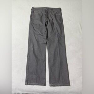 Levis 569 Jeans Mens 34x33 Gray Loose Straight Mid Rise